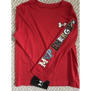 Boys Long Sleeve Under Armour Shirt Size 4 new